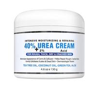 DMQ Foot Cream, Ultra Moisturizing 40% Urea Cream Plus Deeply Hydrating, Cracked Heel Repair Cream for Callous Removal and Soften, Heel Balm Nourishes for Feet,Knees,Hand - 130g