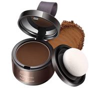 DMQ Instantly Hairline Shadow,Hairline Powder,Root Touch Up Quick Cover Brown Hair Root Concealer for Hairline,Shadow,Eyebrows, Beard,Nautral,Long Lasting,with Mirror &Puff, 1 g (Pack of 1)