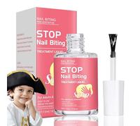 DMQ Nail Bitter Water, Quick Dry Nail Biting Solution - Anti Nail Biting Polish Gel - Stop Biting Nails - Clear Varnish to Avoid Nail Bites - Discourages Thumb Sucking - Easy Application 15ml