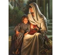 DMQBT 1000 Pieces - Difficult Jigsaw - Jesus Oil Painting - Adult Personalised Challenge Toys - Elderly Memory Cognition Games - DX462ZW