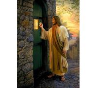 DMQBT 1000 Pieces - Difficult Jigsaw - Jesus Oil Painting - Adult Personalised Challenge Toys - Elderly Memory Cognition Games - DX459ZW