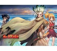 DMQBT 1500 Piece Jigsaw Puzzle ，Pictures ，Gifts ，Classic Japanese Animes Dr.Stone ，Children'S Challenge Games ，Adult Decompression Toy - Xt236Zp