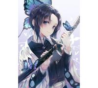 DMQBT 1500 Pieces ，Colorful Fun Puzzle ，Pictures ，Gifts ，Japanese Animes Demons Kochou Shinobus ，Children'S Toys Educational Games Posters - Xp143Qk