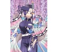 DMQBT 1500 Pieces ，Colorful Fun Puzzle ，Pictures ，Gifts ，Japanese Animes Demons Kochou Shinobus ，Children'S Toys Educational Games Posters - Xp142Qk