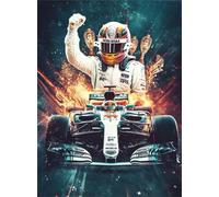 DMQBT 1500 Pieces - Colorful Jigsaw - Pictures - Gifts - F1 Racings Art Poster - Adult Decompression Toys - Home Memory Cognition Games - Dc69Zw