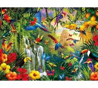 DMQBT 1500 Pieces ,Colorful Puzzles ,Pictures ,Gifts ,Parrotss Art Painting ,Elderly Memory Cognition Games ,Adult Decompression Toy - Xt189Zp