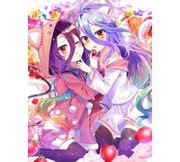 DMQBT 1500 Pieces Jigsaw Puzzle - Colorful Poster - Gifts - Japanese Animes No Game No Life - Children'S Personalised Adult Home Games Toys - Dc128Zw