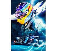 DMQBT 1500 Pieces Puzzle - Difficult Jigsaw - Gifts - F1 Racings Art Poster - Adult Decompression Toys - Memory Cognition Games - Cq89Zj