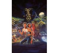 DMQBT 1500 Pieces Puzzles - Art Jigsaw - Retro Classic Horror Films Big Troubles Posters - Memory Games For The Elderly，Adult Stress Relief Toys Gifts - Hz150Xa