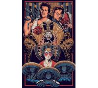 DMQBT 1500 Pieces Puzzles - Art Jigsaw - Retro Classic Horror Films Big Troubles Posters - Memory Games For The Elderly，Adult Stress Relief Toys Gifts - Hz148Xa
