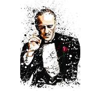 DMQBT Colourful Puzzle - 1000 Pieces - Difficult Jigsaw - Godfathers Poster - Adult Stress Relief Game Art Picture - Family Fun Challenge Toys - DX423ZW