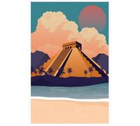 DMQBT Irregular 1000 Pieces - Difficult Jigsaw - Egypt Vintage Travels Poster - Adult Family Stress Relief Puzzle Toys - DX233ZW