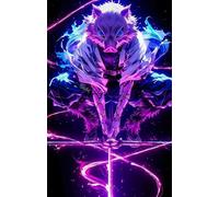 DMQBT Jigsaw 1000 Pieces - Colourful - Irregular Puzzle - Japanese Animes Demons Hashibira Inosuke - Children'S Personalised Adult Toy - DX326ZW
