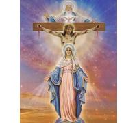 DMQBT Jigsaw 1500 Pieces - Colourful Art Oil Painting - Jesus Posters - Family Stress Relief Educational Toys Gifts - Elderly Memory Cognition Games - Hz100Xa