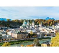 DMQBT Poster Art Jigsaw 1500 Pieces - Salzburg Scenery Art Pictures - Adult Fun Challenge Games - Family Home Decoration - 1500 Pieces Difficult Puzzles - Xu253Tw
