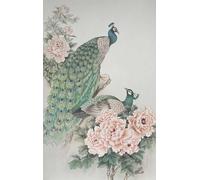 DMQBT Puzzle 1500 Pieces - Irregular Puzzle - Pictures - Gifts - Chinese Style Peacockss - Elderly Memory Cognition Games - Adult Decompression Toy - Cq170Zj