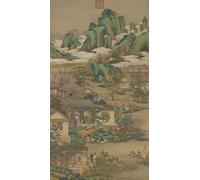 DMQBT - Puzzle 1500 Pieces - Poster - Difficult Jigsaw - Gifts - Chinese Retro Imperials Palaces Painting - For Elderly Memory Cognition Games - Adult Decompression Toy - Qk221Zy