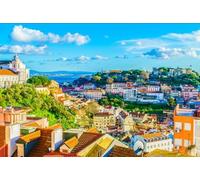 DMQBT - Puzzle 1500 Pieces - Poster - Difficult Jigsaw - Gifts - Lisbon City Landscape Pictures - Family Stress Reduction Games - Home Wall Art Decoration - Qk64Zy