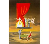 DMQBT Puzzle 1500 Pieces - Poster - Difficult Jigsaw - Gifts - Olbinski Surreal Oil Painting - Family Stress Reduction Games - Wall Art Decoration - Xt241Zp