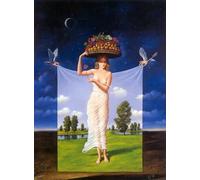 DMQBT Puzzle 1500 Pieces - Poster - Difficult Jigsaw - Gifts - Olbinski Surreal Oil Painting - Family Stress Reduction Games - Wall Art Decoration - Xt246Zp