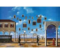 DMQBT Puzzle 1500 Pieces - Poster - Difficult Jigsaw - Gifts - Olbinski Surreal Oil Painting - Family Stress Reduction Games - Wall Art Decoration - Xt243Zp
