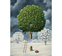 DMQBT Puzzle 1500 Pieces - Poster - Difficult Jigsaw - Gifts - Olbinski Surreal Oil Painting - Family Stress Reduction Games - Wall Art Decoration - Xt242Zp