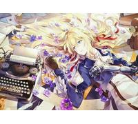 DMQBT Puzzles 1000 Pieces - Art Difficult Jigsaw - Japanese Classic Anime Garden Evergardens Posters - Wall Art Decoration - Adults Challenge Game - Za218Wk