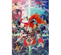 DMQBT Puzzles 1000 Pieces - Art Jigsaw Gifts - Classic Japanese Anime Tengens Gurren-Lagann Posters - Children'S Educational Toys - Family Educational Toys - Za222Wk