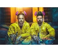 DMQBT Puzzles 1500 Pieces For Adults - Breakings Art Bad Poster - Family Fun Challenge Games - Jigsaw 1500 Piece For Adults Challenge - Hx13Zw