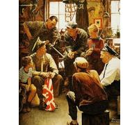 DMQBT Puzzles 1500 Pieces For Adults - Difficult Jigsaw 1500 Piece For Adults Challenge - Normans Rockwells Art Oil Painting - Home Decoration - Hx43Zw