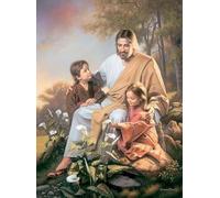 DMQBT Puzzles 1500 Pieces For Adults - Jesus Marys Retro Oil Paintings - 1500 Piece Jigsaw Puzzles For Adults - Wall Art Decoration - Cq439Zj
