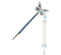 dmqdu Chinese Hair Comb, Chinese Hairpin | Tassel Hair Fascinator - Hair Clip with Firm Hold Plate, Elegant Stylish Hair Fascinator for Long/Short Hair