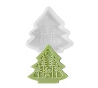dmqdu Christmas Tree Candle Mold,Christmas Tree Candle Mold | Plaster Molds for Home Decoration | Concrete Molds for Desk Ornaments, Resin Mold for