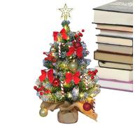 dmqdu Christmas Tree Table Top, Christmas Tree Desk - Christmas Desk Decorations - Christmas Decorations Small Christmas Trees, Artificial Christmas Tree for the