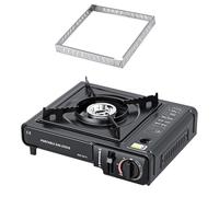 dmqdu Portable Stove Burner, Portable Cassette Oven | Cassette Cookware for Picnics - Windproof, Precise Flame Control, Multi-Stage, Adjustable Outdoor Cookware Heater for the