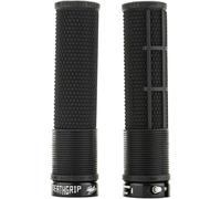 DMR Brendog Deathgrip Non Flange Lock-On Grips - Black / Soft/Thick