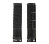 DMR Brendog Deathgrip Non Flange Lock-On Grips - Black / Soft/Thin