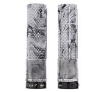 DMR Brendog Deathgrip Non Flange Lock-On Grips - Snow Camo / Soft/Thin