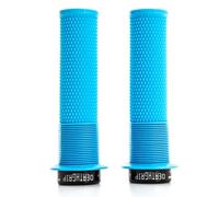 DMR Brendog Deathgrip Lock-on Flanged Grips - Blue / Soft / Thick