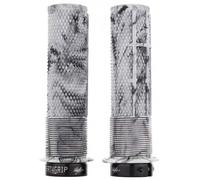 DMR Brendog Deathgrip Lock-on Flanged Grips - Snow Camo / Soft / Thick