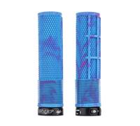 DMR Bikes DeathGrip THICK Flangeless Lock-On MTB Grip - Blue Thick