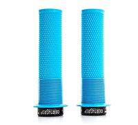 DMR Brendog Deathgrip Lock-on Flanged Grips - Blue / Soft / Thick