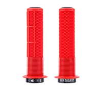 DMR DeathGrip 2 Flanged Lock-On Grips - Red / Thick