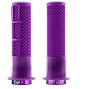 DMR DeathGrip 2 Flanged Mountain Bike Handlebar Grips Full Purple
