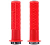 DMR DeathGrip2 Flange Grips - Diamond Knurl Grip Pattern, Soft Rubber Compound