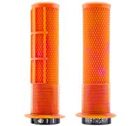 DMR Deathgrip2 Flange Grips - Soft MTB Mountain Bike Lock On Handlebar Grip New