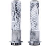DMR DeathGrip2 Flange Grips - Diamond Knurl Grip Pattern, Soft Rubber Compound