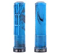 DMR DeathGrip2 Flangeless Grips - Thick, Marble Blue