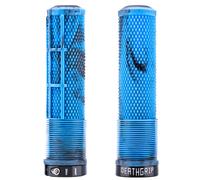 DMR DeathGrip2 Flangeless MTB Grips - Thick / Thin Sizes, Soft Rubber Compound