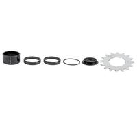 DMR Single Speed Conversion Kit - Black Silver CrankLength: -